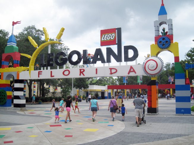 Visiting Lego Land on Sunday, May 17th